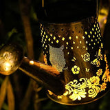 Ostritec Solar Outdoor Watering Can Lights, Waterproof Hanging Solar Lantern, Garden Lights Decoration with Light String, Suitable for Patio Yard Table Path Party RV - Glow-Paradise