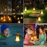 Floating Pool Lights, Solar Flame Lights Flickering IP68 Waterproof Ball Night Lights, Outdoor Lantern Landscape Decoration Lamp for Pool, Pond, Event, Party, Garden(2pcs) - Glow-Paradise