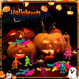 72 PCS Halloween Stretchy Skeleton Toys, Halloween Party Favors for Kids, Halloween Stretchy Toys Set, Halloween Goody Bag Fillers, Treat Bag Stuffers, Pinata Fillers, Sticky Toys for Trick or Treat Parties Classroom Rewards - Glow-Paradise