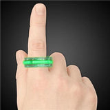 Glow In The Dark Ring - Assorted Colors (5 Rings Per Pack) - Glow-Paradise