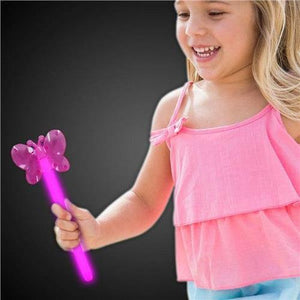 Glow In The Dark Butterfly Wand (1 pc Per Pack) - Glow-Paradise
