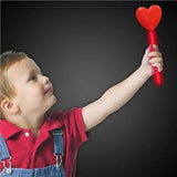 Glow In The Dark Red Heart Wand (1 Set Per Pack) - Glow-Paradise