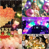 100PCs Mini Led Lights, Led Balloons Light up Balloons for Party Decorations Neon Party Lights for Paper Lantern Easter Eggs Birthday Party Wedding Halloween Christmas Decoration - Blue - Glow-Paradise