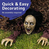 Halloween Zombie Groundbreaker Decoration - The Best Outdoor Graveyard Decoration for Halloween, Life Size - Glow-Paradise