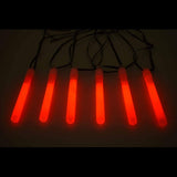 4 Inch Premium Glow Sticks (Red Color, 25 Count Per Pack) - Glow-Paradise