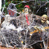 1000 Sqft Halloween Spider Web Decorations with 100 Fake Spiders, Super Stretch Spider Webs Cobwebs Decor, Haunted House Yard Creepy Scene Props Indoor Outdoor Decor and Halloween Party Supplies - Glow-Paradise