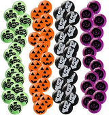 Sizonjoy Pack of 72 Assorted Bouncy Balls for Halloween Party Favors,Halloween Bouncing Toys-Perfect Trick or Treat Bags for Kids Party Favors - Glow-Paradise