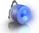 LED LIght up Clip On Blinky Light Earrings (Blue Color) - Glow-Paradise