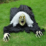 JOYIN Halloween Outdoor Decoration Light up with Grounderbreaker with Sound Effect, Scary Halloween Props Décor Best Halloween Decorations, Haunted House Outdoor, Lawn, Yard Decor - Glow-Paradise
