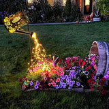 Ostritec Solar Outdoor Watering Can Lights, Waterproof Hanging Solar Lantern, Garden Lights Decoration with Light String, Suitable for Patio Yard Table Path Party RV - Glow-Paradise
