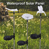 MAGGIFT 6 Pack Outdoor Solar Figurine Lights, Solar Powered Garden Stake Light, Color Changing LED Landscape Lighting, Sparkling Star Flower Hummingbird Butterfly Dragonfly Bee for Patio Yard Pathway - Glow-Paradise