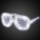 LED White Slotted Shades (White Color, 1 Per Pack) - Glow-Paradise