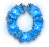 Autumn Festival Harvest Light Up Flower Crown Headband LED Lights (Blue Color, 1 Quantity Per Pack) - Glow-Paradise