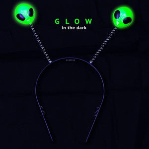10 Inch Glow Alien Boppers (12 Count Per Pack) - Glow-Paradise