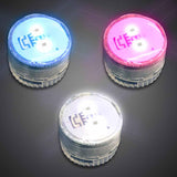 LED Light Up Non Flashing Button Body Light (Blue Color, 1 Per Pack) - Glow-Paradise