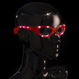 LED Flashing Light Up Sunglasses (Red Color, 1 Per Pack) - Glow-Paradise