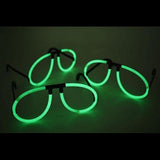 Glow Stick Eyeglasses - Aviator Style (Green Color, 50 Eyeglasses Per Pack) - Glow-Paradise