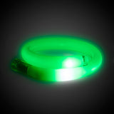 LED Light Up Purple Tube Bracelets (Green Color, 1 Bracelet Per Pack) - Glow-Paradise