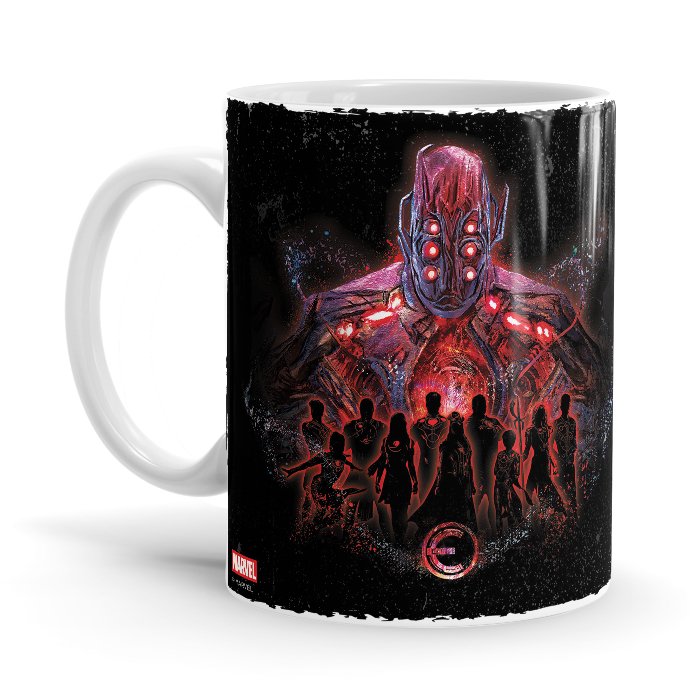 Arishem vs Eternals - Marvel Ceramic Home Kitchen Drinking Coffee Milk Mug (350ml/11oz, Made in USA) - Glow-Paradise