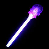 8" Halloween Wand (Assorted Colors, 4 Wands Per Pack) - Glow-Paradise