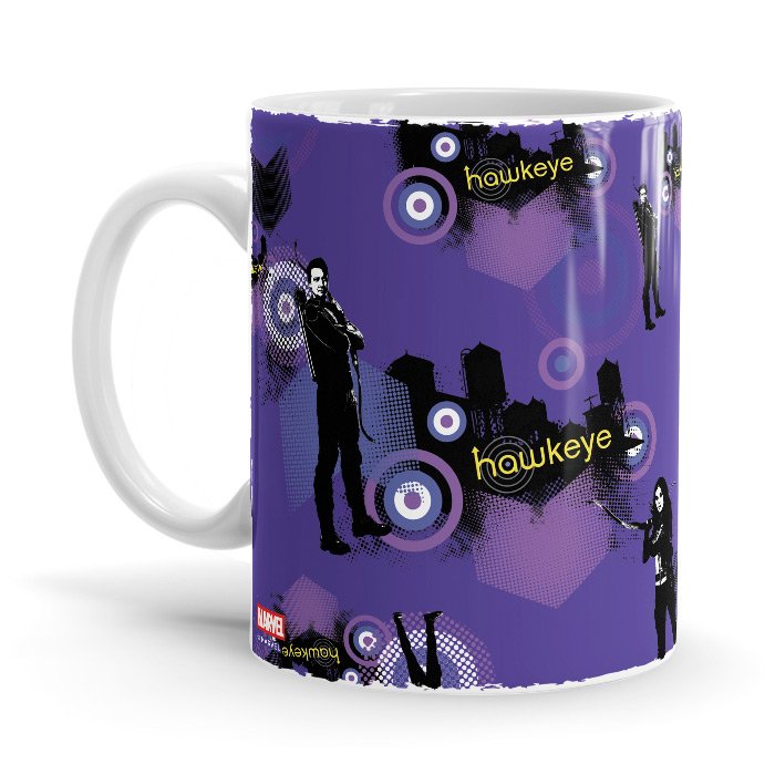 Barton & Bishop Pattern - Marvel Ceramic Home Kitchen Drinking Coffee Milk Mug (350ml/11oz, Made in USA) - Glow-Paradise