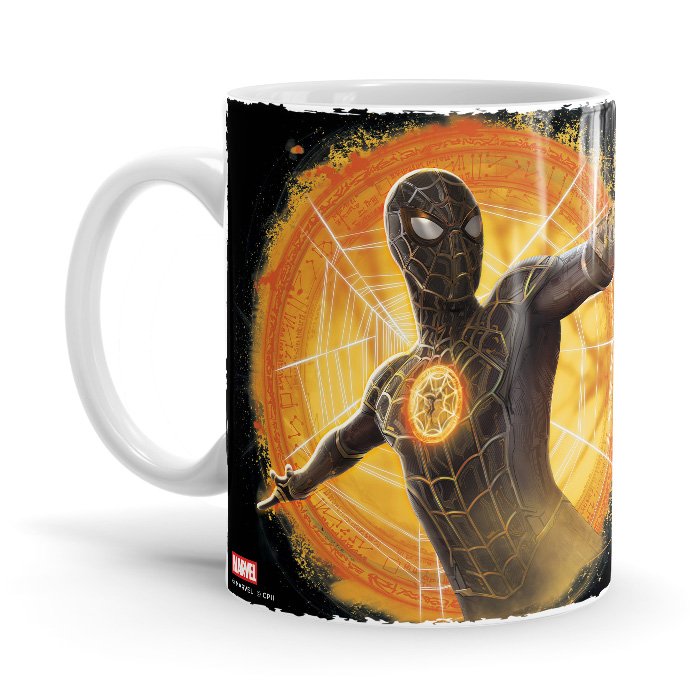Black Mystic Suit - Marvel Ceramic Home Kitchen Drinking Coffee Milk Mug (350 ml/11oz, Made in USA) - Glow-Paradise
