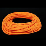 Blacklight Glow-Line Luminescent Rope 10 Ft. Roll (Orange Color, 1 Roll Per Pack) - Glow-Paradise