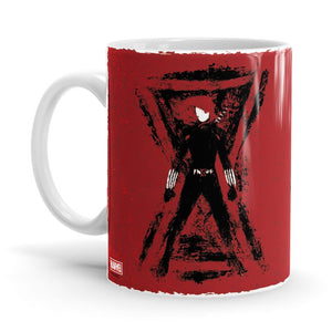 Black Widow Graffiti - Marvel Ceramic Home Kitchen Drinking Coffee Milk Mug (350ml/11oz, Made in USA) - Glow-Paradise