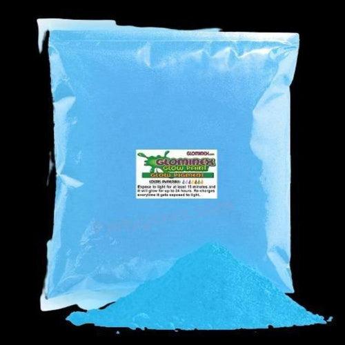 Glominex Ultraviolet Reactive Pigment 1 kg  (Blue Color, 1 Quantity Per Pack) - Glow-Paradise