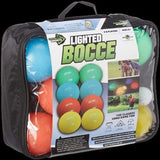 Glow In The Dark Lighted Bocce Ball Game Set (6 Balls Per Pack) - Glow-Paradise