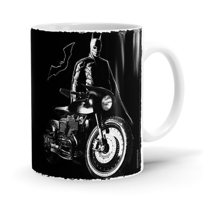 Bruce Wayne Riddled - Batman Ceramic Home Kitchen Drinking Coffee Milk Mug (350ml/11oz, Made in USA) - Glow-Paradise