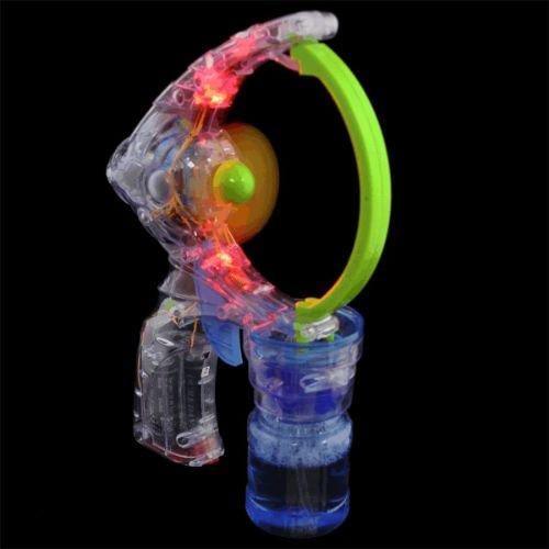 Music Activated Huge Bubble Making Gun for Kids - Glow-Paradise