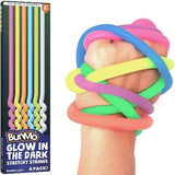 Glow in The Dark Stretchy Calming Noodle Autism Toy Set (1 Per Pack) - Glow-Paradise