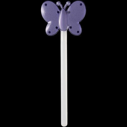 Purple Butterfly Glow Wand (1 Wand Per Pack) - Glow-Paradise