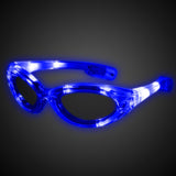 LED Flashing Light Up Sunglasses (Blue Color, 1 Per Pack) - Glow-Paradise