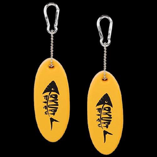 Glow in the Dark Foam Floating Key Chain (2 Per Pack) - Glow-Paradise