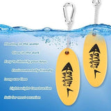 Glow in the Dark Foam Floating Key Chain (2 Per Pack) - Glow-Paradise