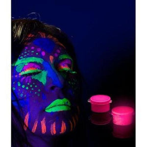 Glominex Glow Body Paint Single Clamshell (Pink Color, 1 Piece Per Pack) - Glow-Paradise