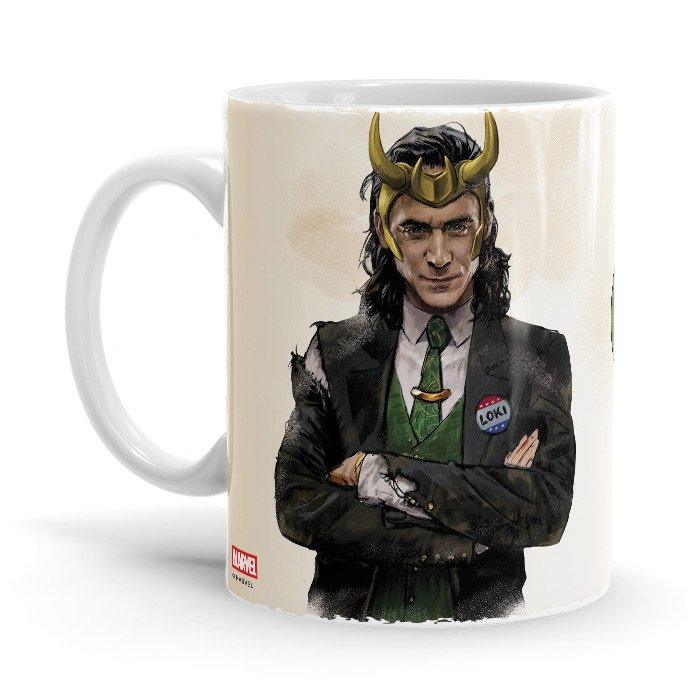 Loki: Come On - Marvel Ceramic Home Kitchen Drinking Coffee Milk Mug (350ml/11oz, Made in USA) - Glow-Paradise