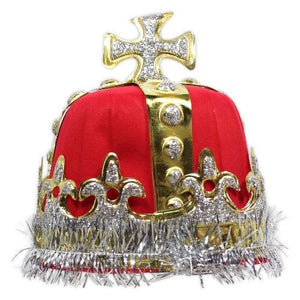 Red Royal Crown (1 Per Pack) - Glow-Paradise
