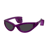 LED Flashing Light Up Sunglasses (Purple Color, 1 Per Pack) - Glow-Paradise