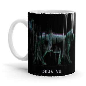 Deja Vu - Coffee Ceramic Home Kitchen Drinking Coffee Milk Mug (350ml/11oz, Made in USA) - Glow-Paradise