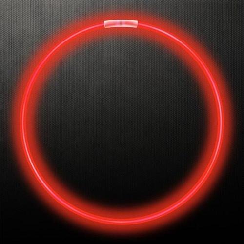 22 Inch Glow Stick Necklaces (Red Color, 50 Counts Per Pack) - Glow-Paradise