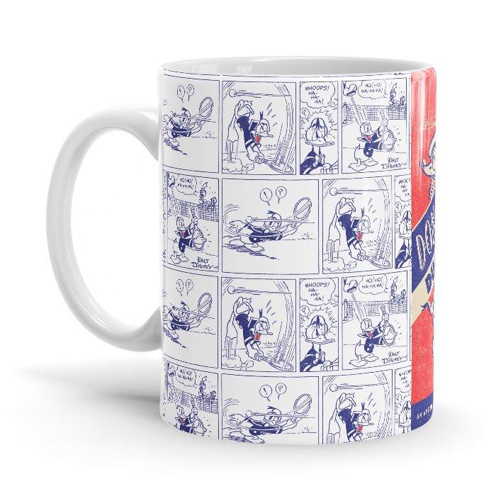 Donald Duck Comic - Disney Ceramic Home Kitchen Drinking Coffee Milk Mug (350ml/11oz, Made in USA) - Glow-Paradise