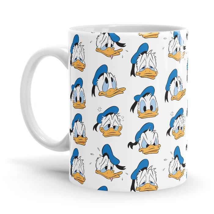 Duck Pattern - Disney Ceramic Home Kitchen Drinking Coffee Milk Mug (350ml/11oz, Made in USA)x` - Glow-Paradise