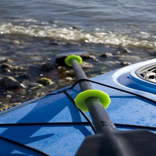 Glow in The Dark Seawall Drip Rings Pair for Kayak Paddles (2 Per Pack) - Glow-Paradise