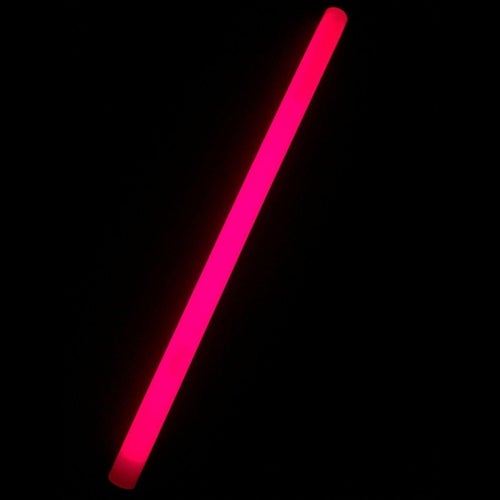 15 Inch Premium Glow Sticks (Red Color, 5 Count Per Pack) - Glow-Paradise
