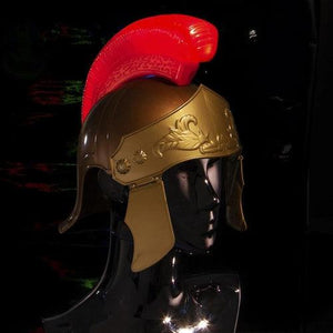 LED Light Up Roman Warrior Helmet - Multicolor (1 Quantity Per Pack) - Glow-Paradise