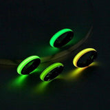 Glow In The Dark Stainless Steel Rings (Assorted Colors, 4 Count Per Pack) - Glow-Paradise