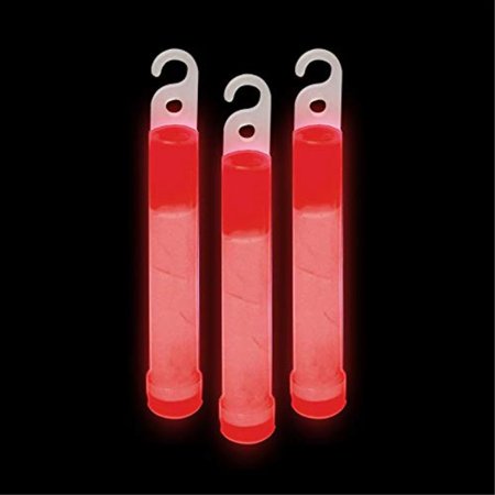 4 Inch Premium Pink Glow Sticks (Red Color, 25 Counts Per Pack) - Glow-Paradise